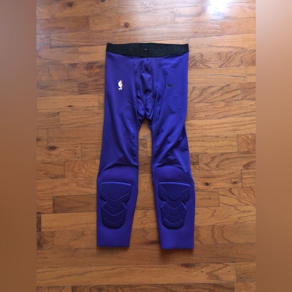 Nike NBA Pro Hyperstrong Compression Pants Men’s Size XL-T Leggings Training Gym - Picture 2 of 7